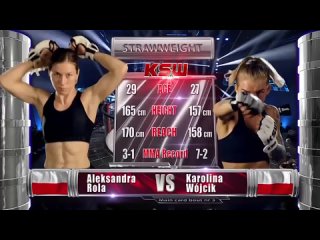 aleksandra rola vs karolina wojcik (ksw 60, 04/24/2021)