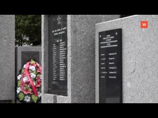 in vyborg, a memorial plaque was unveiled to the soldiers who died during the special operation