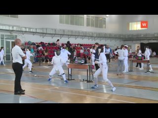 vyborg fencers performed at stars of the baltic